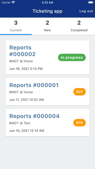 Скриншоты Alcon Ticketing App
